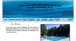 Desktop Screenshot of hhrc-pool.com